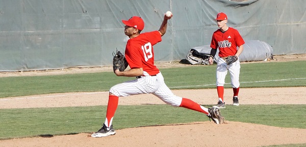 Alejandro Pacheco tossed three scoreless innings of relief in Game 2 at Modesto.